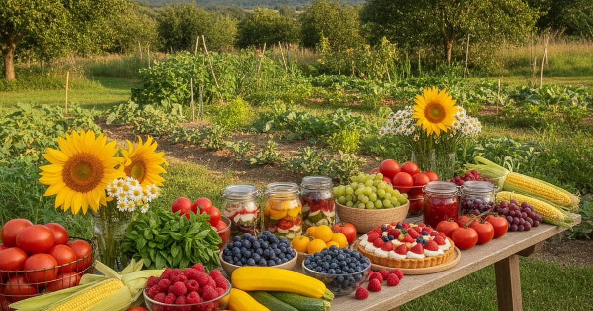 Rezeptideen Sommerernte: Köstliche Wege, Ihre Ernte zu genießen