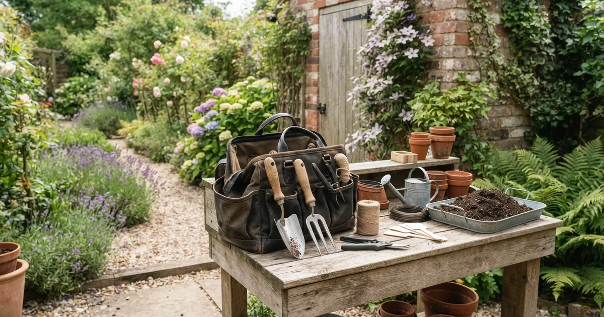 Die richtige Garten Werkzeugtasche für Ihren grünen Daumen