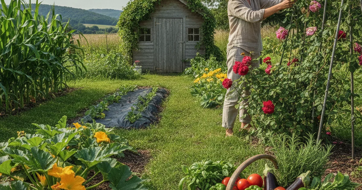 Gartenkalender August: Ihre Checkliste für reiche Ernte, optimale Pflege und Herbstvorbereitung