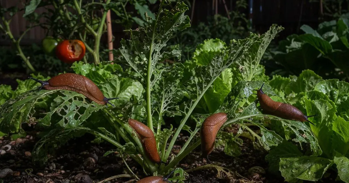 Barrieren errichten: Schnecken den Weg versperren