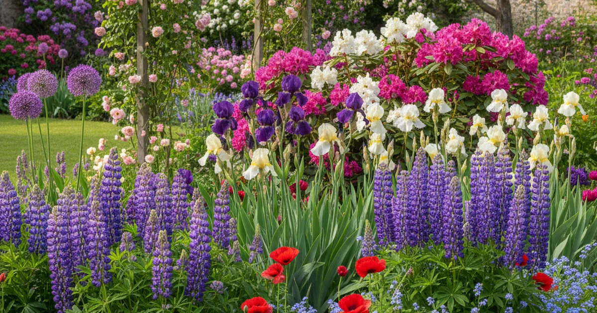Was blüht im Mai im Garten? Ihr ultimativer Blütenkalender für einen prächtigen Frühlingsgarten