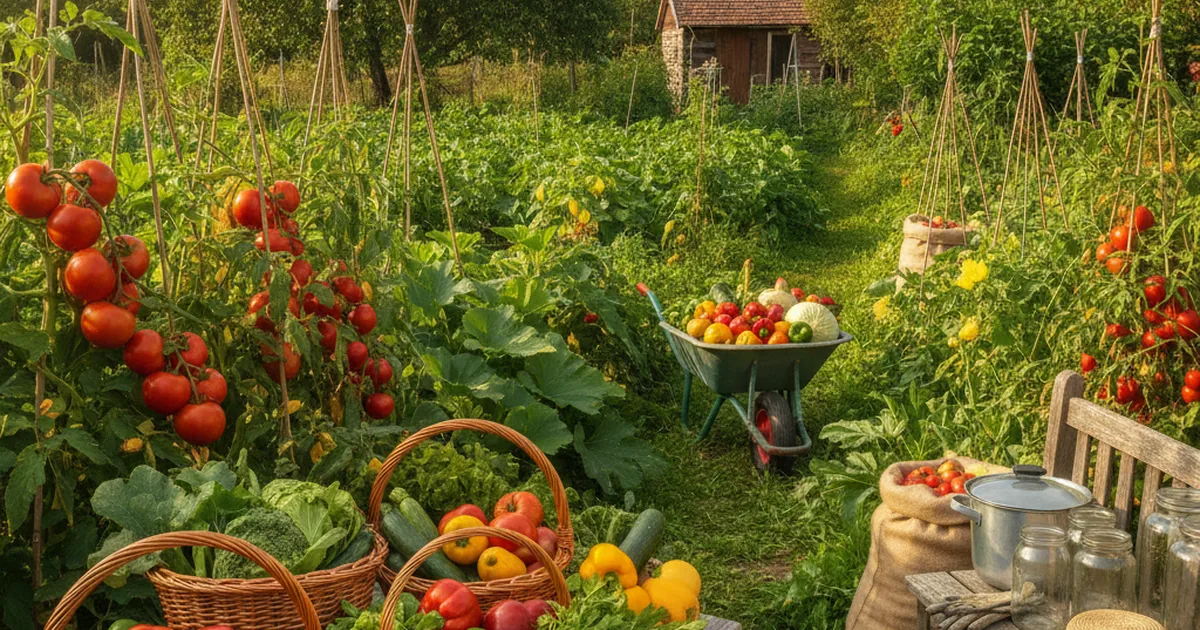 Ernteüberschuss im Garten im Hochsommer: Clevere Strategien für Ihre reiche Ernte